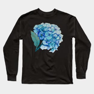 HydrangeaBlue Long Sleeve T-Shirt